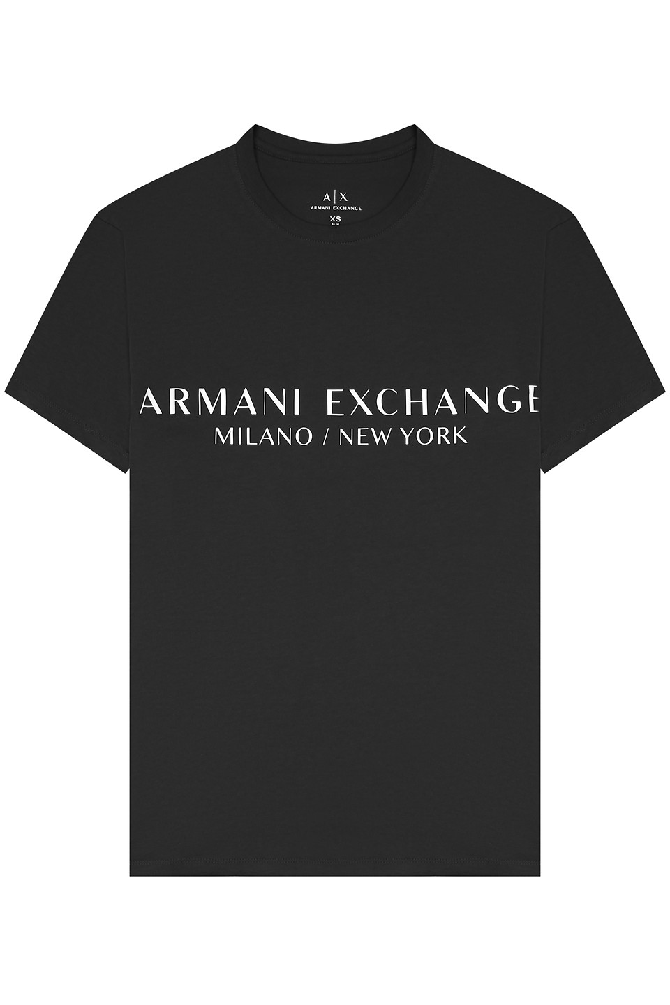 Armani Exchange футболка мужская черная