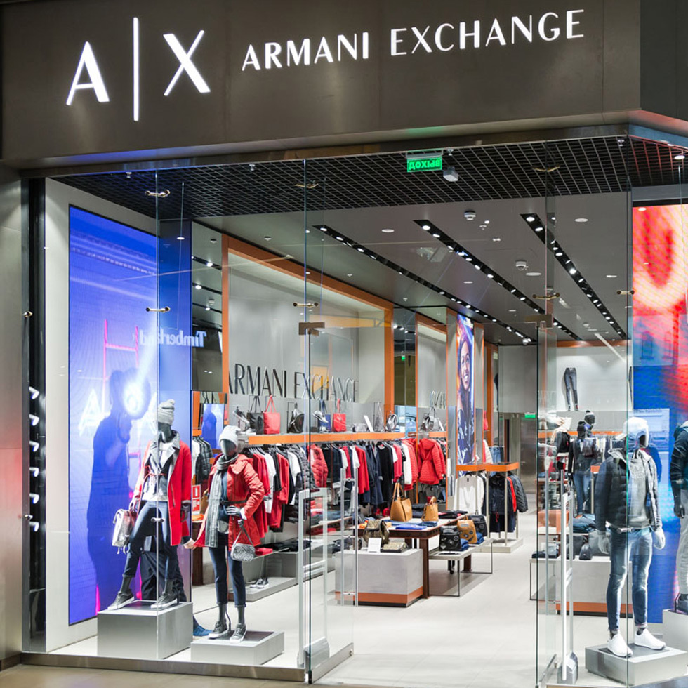 Armani Exchange Galeria mall 30A Ligovsky pr