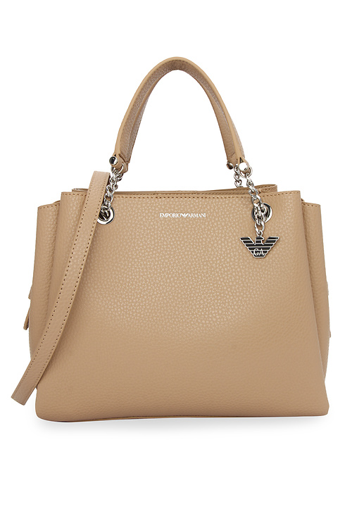 Сумка Emporio Armani Классическая сумка Бежевый на BABOCHKA.RU